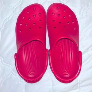 Hot Pink Crocs